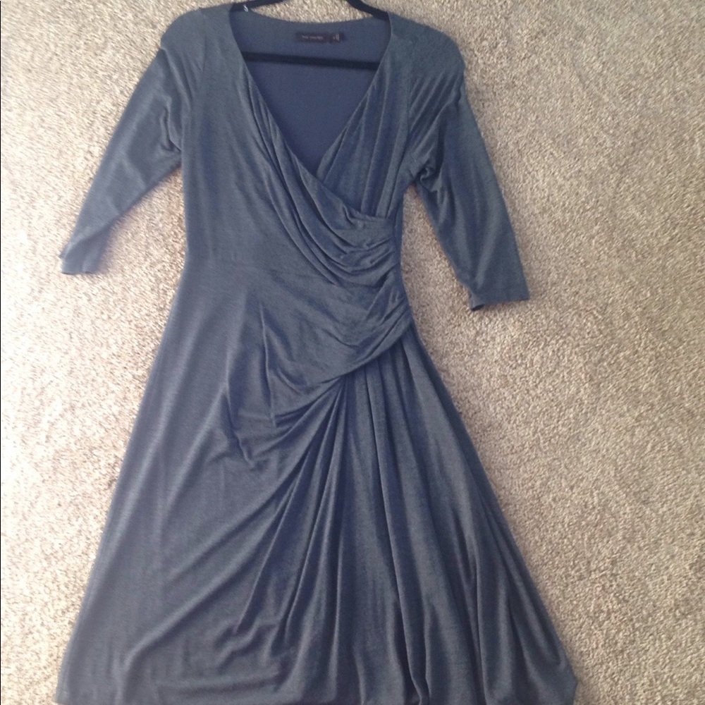 Grey dress from The Limited